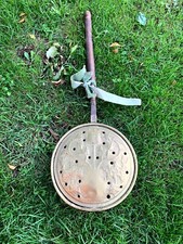 Ancienne bassinoire laiton d'occasion  France