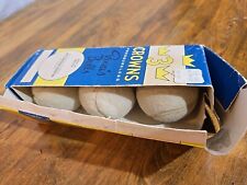 Usado, Pelotas de Tenis de Competición Corona Antiguas NOS (3) Blanco Caja Original Raras segunda mano  Embacar hacia Argentina