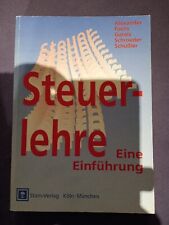 Steuerlehre einführung 1992 gebraucht kaufen  Chemnitz