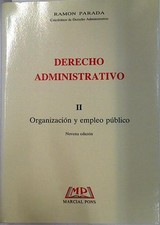 Derecho administrativo II Organización y empleo público comprar usado  Enviando para Brazil