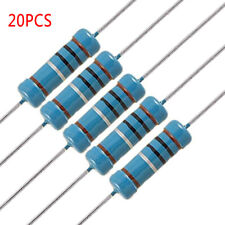 Filme de metal resistores 2W ±1% -0,1 ohm a 4,7M ohm 162 valores disponíveis pacote com 20 comprar usado  Enviando para Brazil