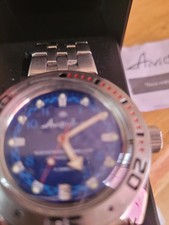 Vostok amphibian black for sale  LIVERPOOL