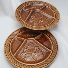 Sarreguemines fondueteller vin gebraucht kaufen Sarreguemines fondueteller vin gebraucht kaufen  Lisberg