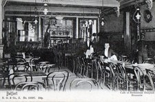Cpa belfort cafe d'occasion  Claira