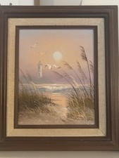 Vtg beach seascape for sale  Fairfield
