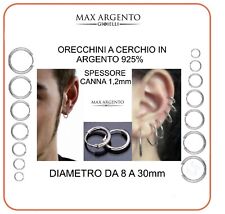 Orecchini cerchio cerchietto usato  Massa di Somma