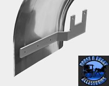 suportes frontais de montagem cega de mudança aço inoxidável meio para-lamas Peterbilt folha de ar baixo comprar usado  Enviando para Brazil