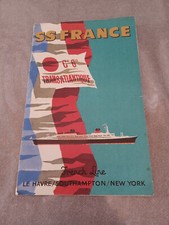 Plan coupe paquebot d'occasion  Le Havre-