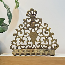 Vintage brass hanukkah for sale  New Port Richey