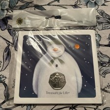 2018 snowman 50p for sale  NEWCASTLE