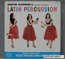 LP. David Carroll and his orchestra. LATIN PERCUSSION             segunda mano  Embacar hacia Mexico
