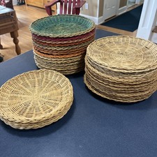 Set vintage rattan for sale  Telford