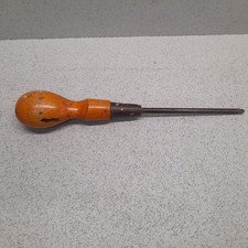 Vintage screwdriver wooden for sale  WELLINGBOROUGH