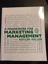 Framework for Marketing - Paperback, by Kotler Philip; Keller - Very Good h comprar usado  Enviando para Brazil