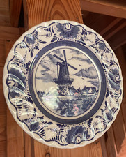 Assiette bleue delft d'occasion  Nègrepelisse