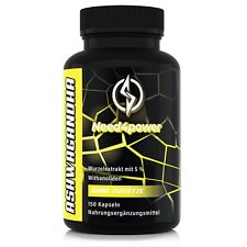 Ashwagandha Wurzelextrakt - 150 Kapseln Vegan 600 mg Extrakt Pulver hochdosiert comprar usado  Enviando para Brazil