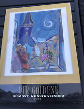 Goldene dumont kunstkalender gebraucht kaufen  Winningen