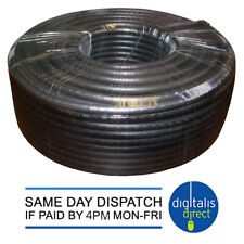 50m black rg6 for sale  ROMFORD