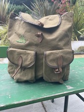 Vintage khaki canvas for sale  LYMINGTON