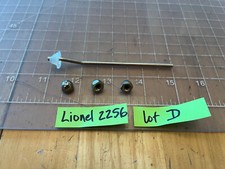 Lionel Train 2256 Estação Plataforma 3 PARAFUSOS DE TETO SUPERIOR DE METAL E TUBO APENAS PEÇA LOTE D comprar usado  Enviando para Brazil