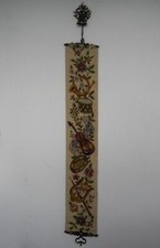 Antique embroidered bell for sale  LEVEN