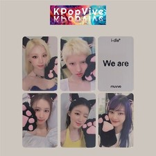 Cartão fotográfico oficial [I-DLE] WE ARE / MUVVE fan sign evento (6.22) comprar usado  Enviando para Brazil