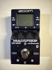 Pedal de efeitos múltiplos para guitarra Bluetooth ZOOM MS-100BT MULTI STOMP comprar usado  Enviando para Brazil
