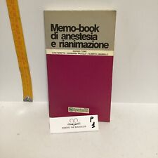 Memo book anestesia usato  San Mauro Torinese