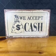 Accept metal sign for sale  Port Saint Lucie