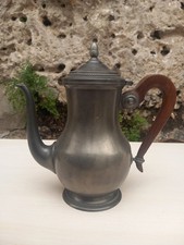 Ancienne cafetière étain d'occasion  Lalinde