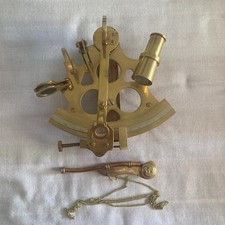 Nautical brass sextant for sale  Cape Canaveral