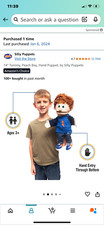 Silly puppets tommy for sale  Benicia