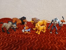 CONJUNTO DE BRINQUEDOS BONECOS DE AÇÃO REI LEÃO DA DISNEY - PERSONAGENS BOTÃO MOVER PERNAS E BOCAS comprar usado  Enviando para Brazil