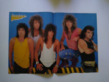 Bon Jovi Jon Richie Alec Tico Mags Furuholmen Aha Poster Holland 1980s, usado comprar usado  Enviando para Brazil