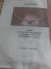 damen diamanten kette gebraucht kaufen  Nordhorn