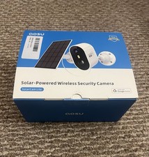 Câmera de segurança movida a energia solar AOSU sem fio, resolução 2K, visão 360° 1 câmera comprar usado  Enviando para Brazil