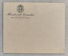 Cartolina aviazione ministero usato  Morra de Sanctis
