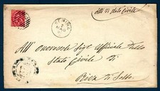 Italia regno 1881 usato  Brescia