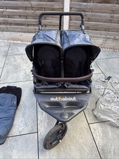 Double buggy stroller for sale  STOKE-ON-TRENT
