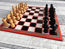 Vintage chess draught for sale  LONDON