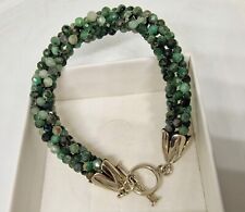 émeraude bracelet argent d'occasion  Aubière