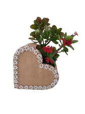 Vaso terracotta cuore usato  Trezzo sull'Adda