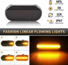 2pcs dynamic led for sale  BIRMINGHAM