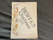 1950 berta chateau for sale  Florham Park