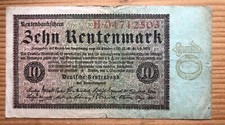 Rentenmark 1923 gebraucht kaufen  Dannewerk