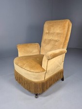 Vintage gold velour for sale  STOWMARKET