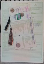 Papiere typenschild rahmennumm gebraucht kaufen  Kleve