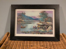 Framed original thai for sale  BIRMINGHAM
