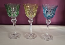 Verres cristal vert d'occasion  Jarville-la-Malgrange