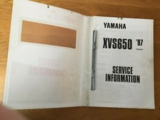 Yamaha xvs650 workshop for sale  BRIDGWATER